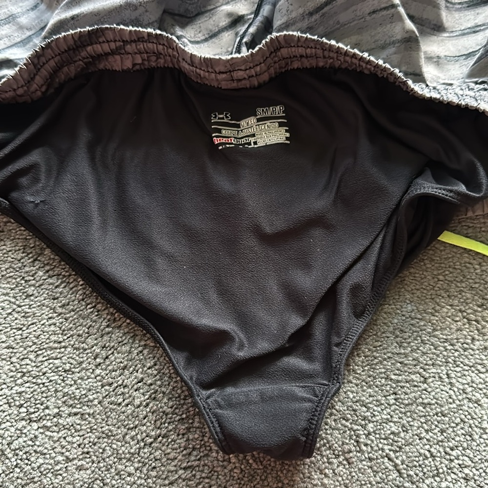 Two Pair Of Under Armour Running Shorts. - image 4